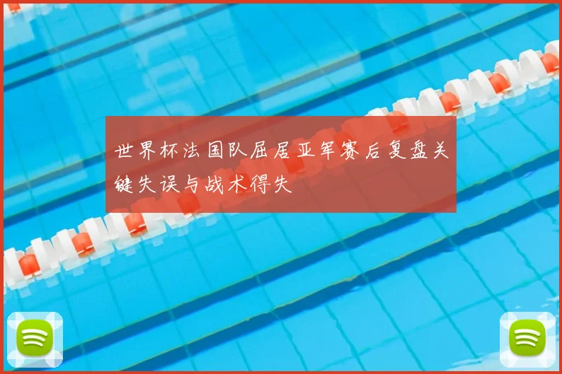 世界杯法国队屈居亚军赛后复盘关键失误与战术得失