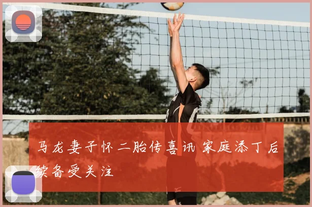 马龙妻子怀二胎传喜讯 家庭添丁后续备受关注