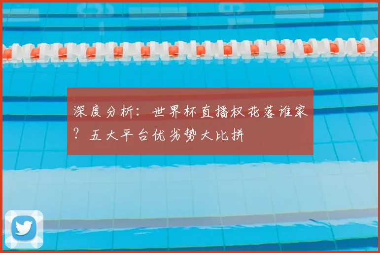 深度分析:世界杯直播权花落谁家?五大平台优劣势大比拼